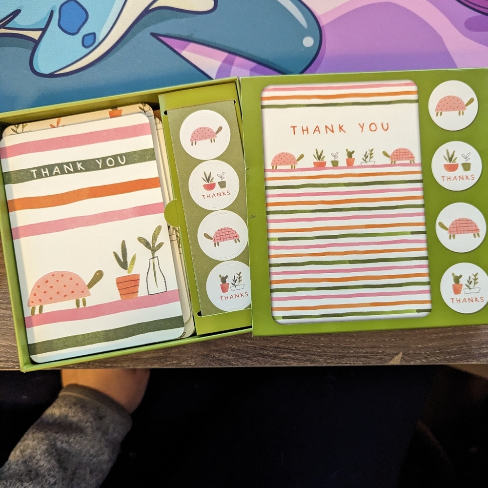 Thank You Note Card Set - Picture 3 of 3
